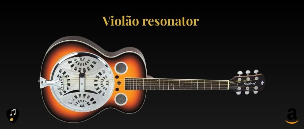 Tipos de violão modelo Resonator tocando com estilo