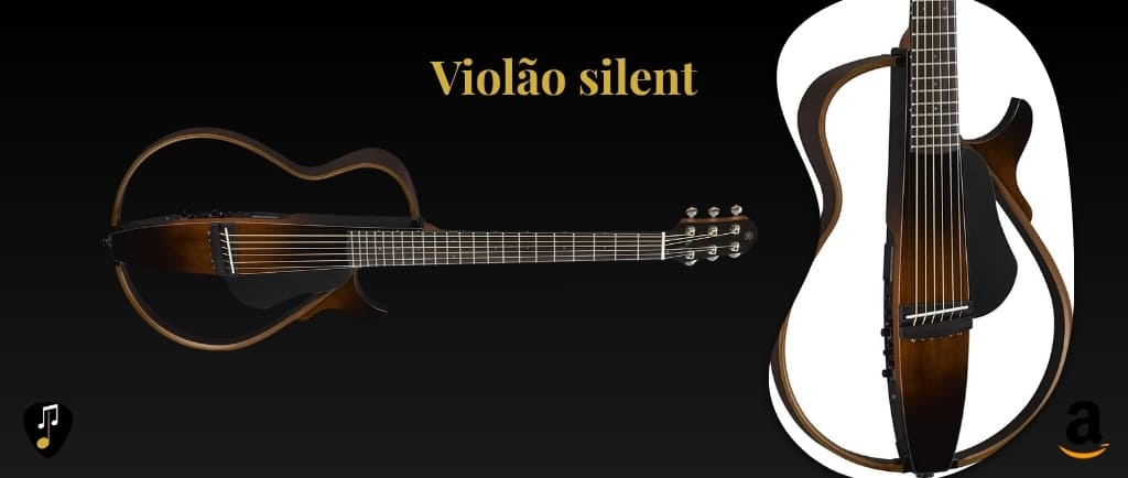 Tipos de violão modelo silent tocando com estilo