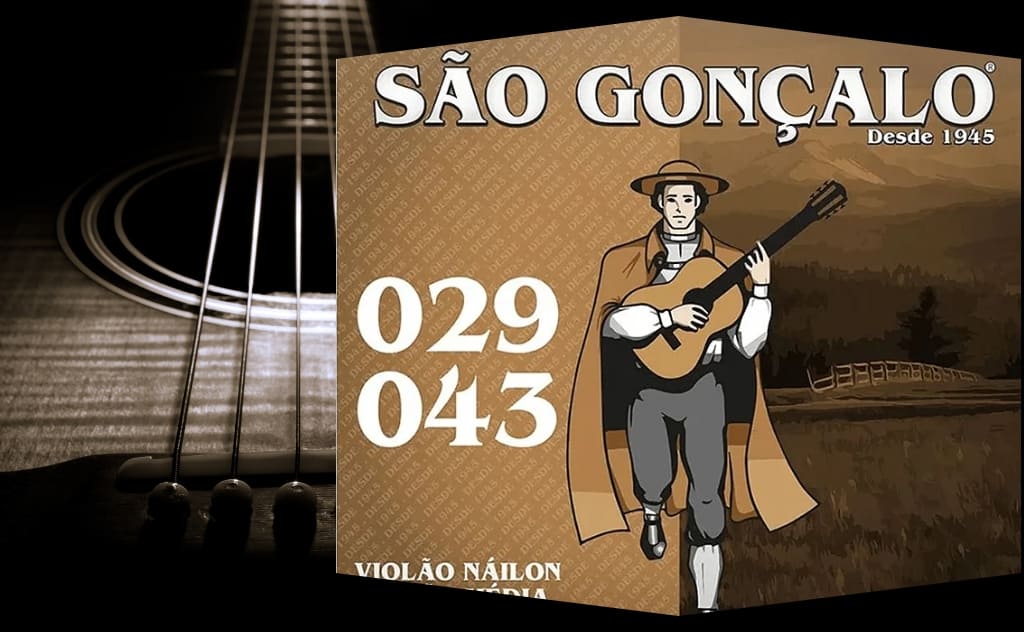 Cordas para violão: como escolher a melhor opção 9 Cordas para violão marca São Gonçalo