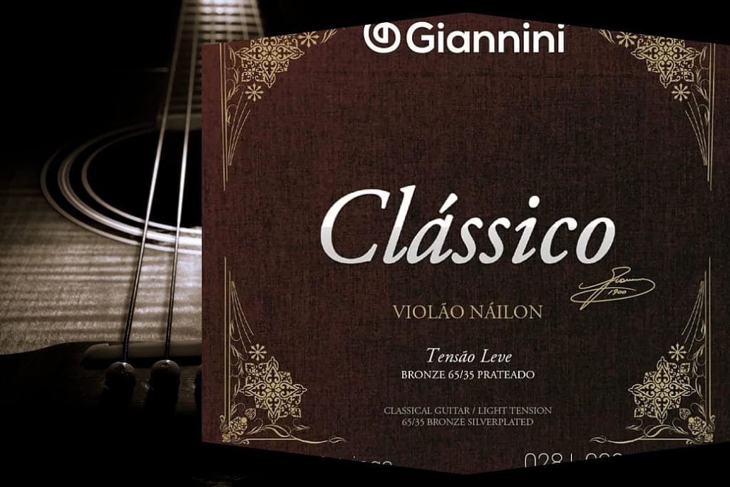 Cordas para violão: como escolher a melhor opção 3 Cordas para violão marca giannini