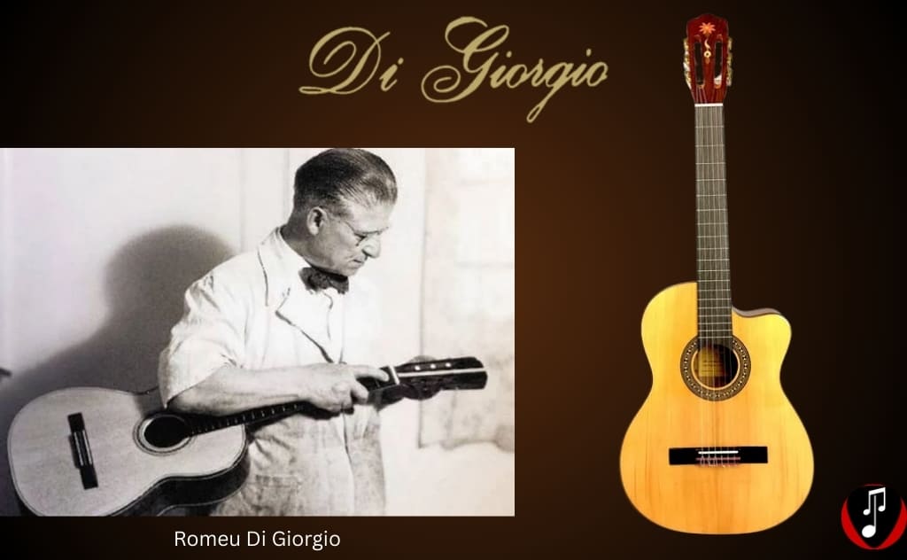 Marca Di Giorgio: um pilar na história da música brasileira 1 marca de Violão Di Giorgio tocando com estilo
