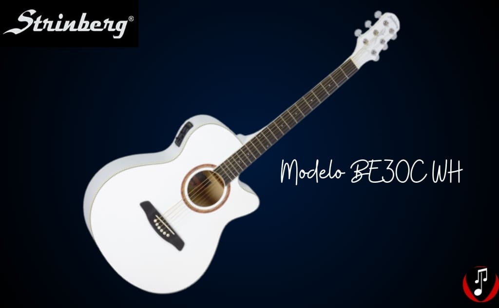 violão Strinberg Modelo BE30C WH