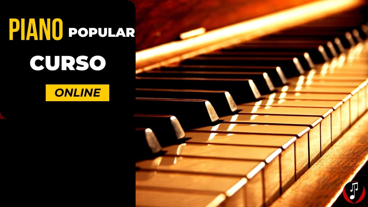 Curso de piano popular: com o professor Lê Santana 1 curso de piano online popular tocando com estilo