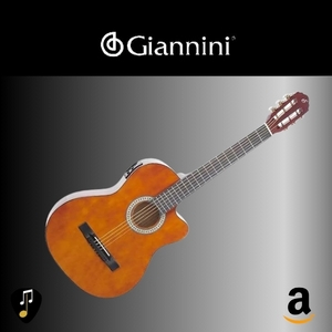 Giannini Eletrico Flat Aco Sf14 Ceq N marca violao tocando com estilo