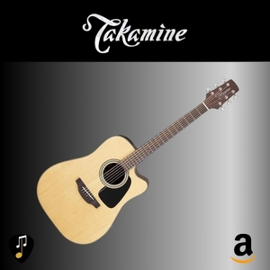 Takamine Eletrico GD12CE Natural marca violao tocando com estilo